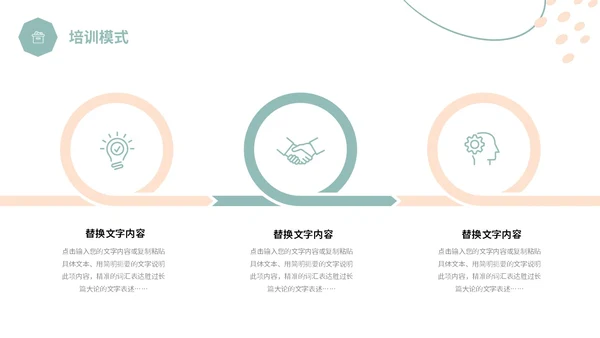 简约形状小清新绿植学习汇报总结心得体会分享PPT学习分享