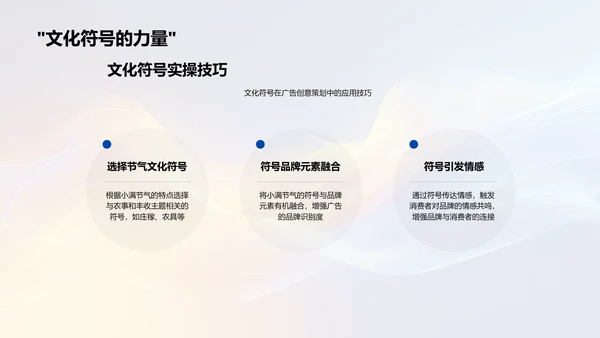 小满节气广告创新PPT模板