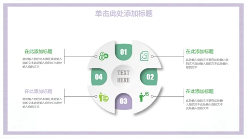 小清新商务工作汇报总结通用PPT模板