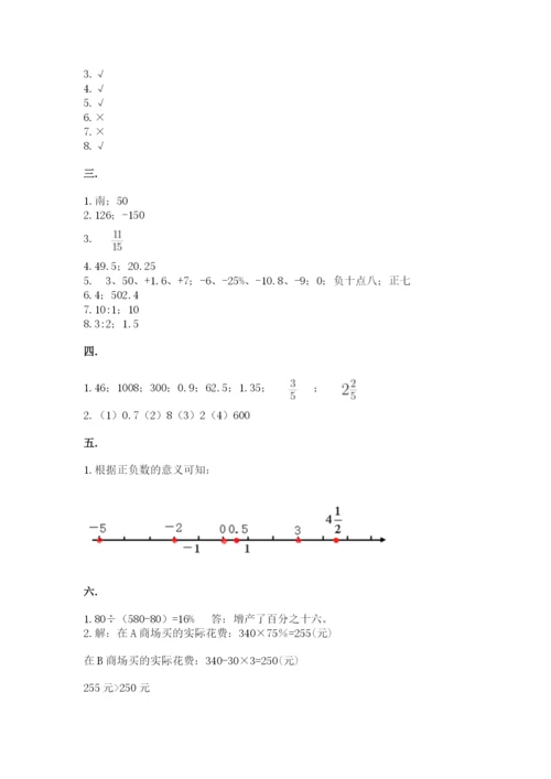 贵州省贵阳市小升初数学试卷（预热题）.docx