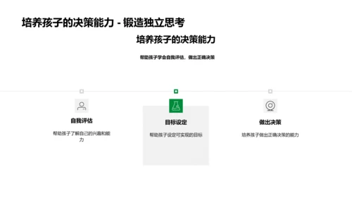 高中成长与未来打算PPT模板
