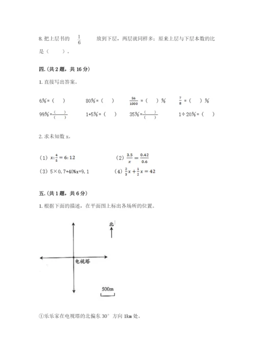 小学六年级数学毕业试题附答案【完整版】.docx