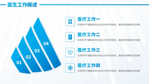 蓝绿色医药医疗医生工作汇报述职答辩年终总结医学研究报告晋升PPT模板
