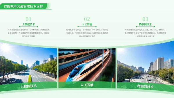 绿色商务多图文排版PPT版式合集