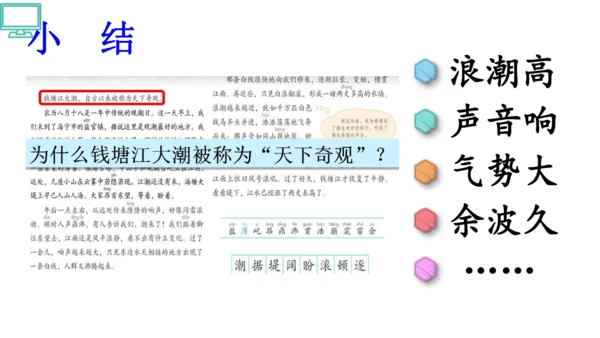 1 观潮 第一二课时    课件