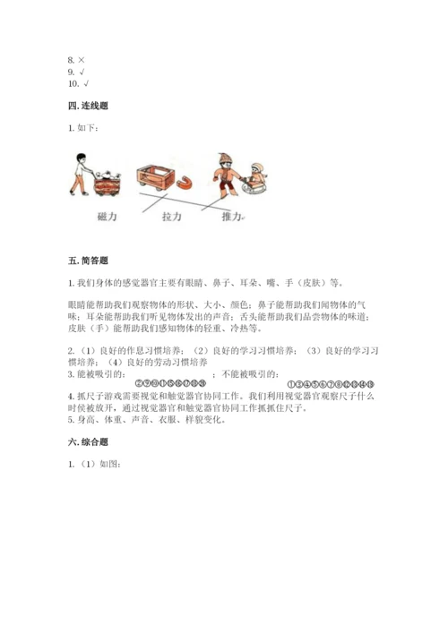 教科版小学科学二年级下册 期末测试卷及1套参考答案.docx