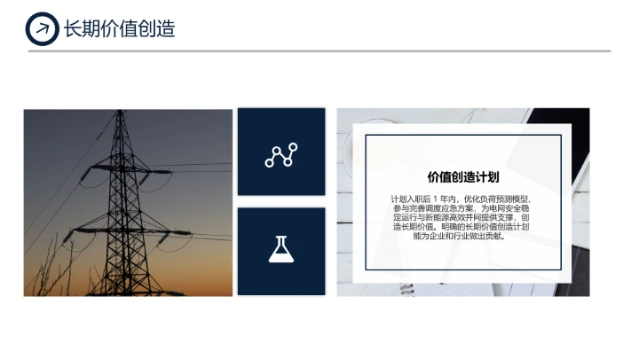 电气工程和自动化专业大学生求职个人能力综合展示职业生涯规划PPT模版