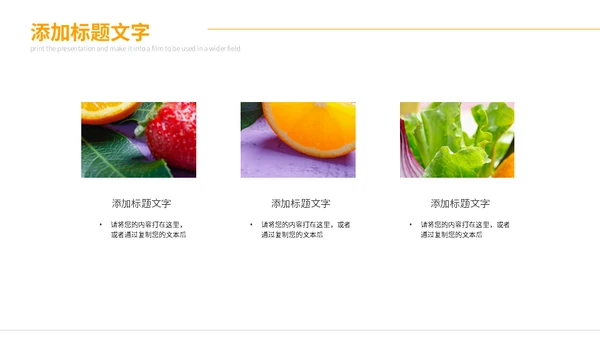 夏日活动鲜榨果汁宣传通用PPT模板