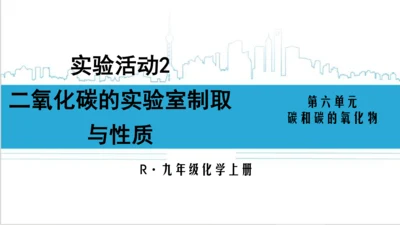 实验活动2 二氧化碳的实验室制取与性质