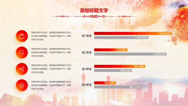 大气红色妇联三八妇女节总结汇报PPT模板