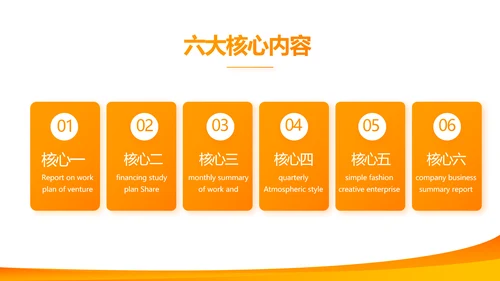 橙色大气平安保险公司工作总结计划动态PPT
