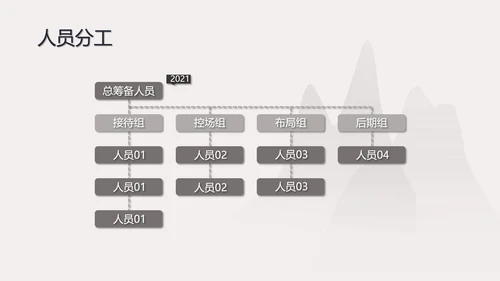 古典灰色七夕浪漫PPT模板