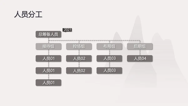 古典灰色七夕浪漫PPT模板