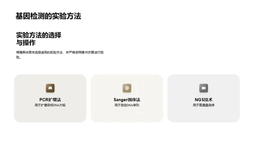 基因检测：揭秘生命密码