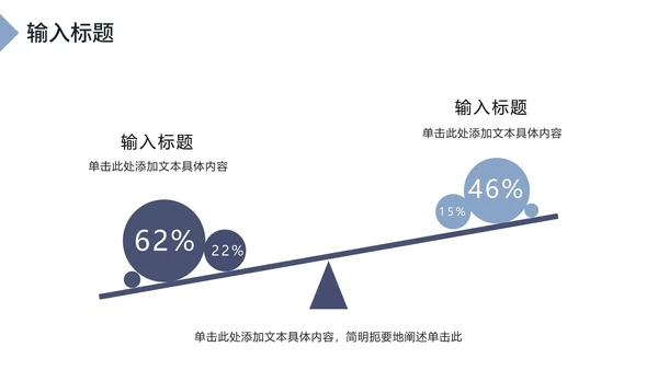 蓝色大气总结汇报PPT模板