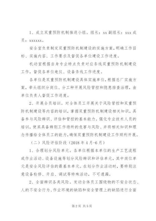 构建安全风险分级管控和隐患排查治理双重预防机制 (2).docx