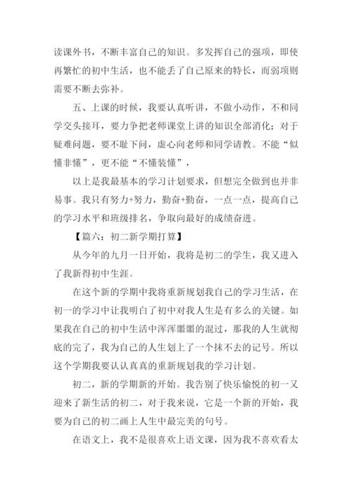 初二新学期打算作文.docx