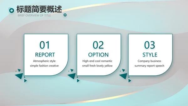 绿色莫兰迪公司产品介绍宣传通用PPT
