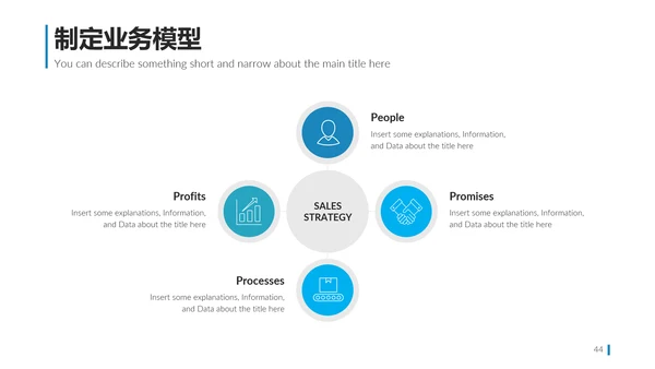 现代简洁商业计划书公司简介商务PPT模板