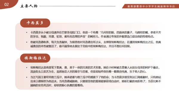名著导读《巴黎圣母院》读书分享通用PPT