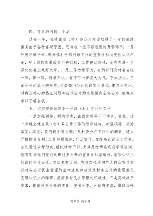 乡镇政务公开工作总结_1.docx