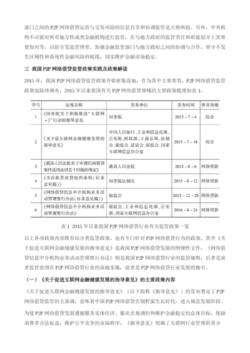 中国网络借贷行业监管理论及实践.docx
