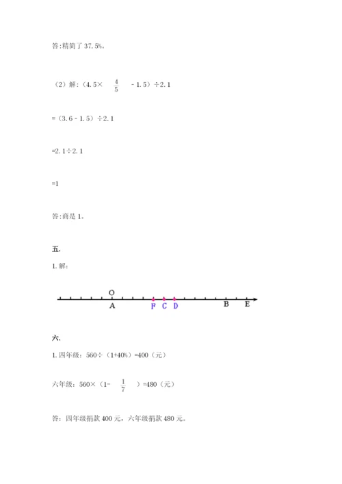 济南市外国语学校小升初数学试卷（巩固）.docx