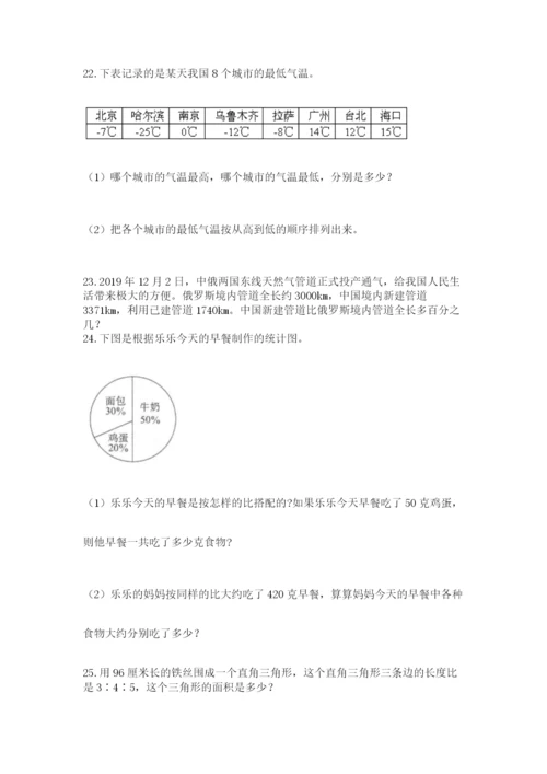 六年级小升初数学应用题50道附完整答案【有一套】.docx