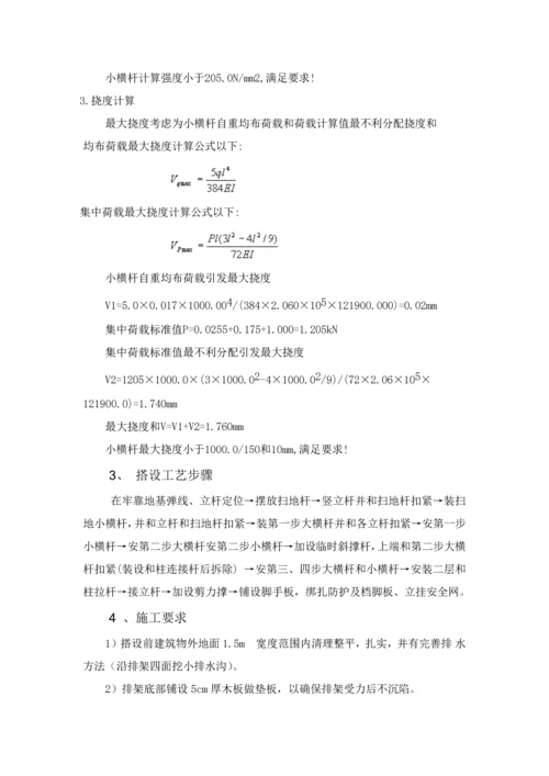 排架搭设综合标准施工专业方案.docx