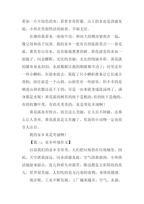 写家乡环境的作文.docx