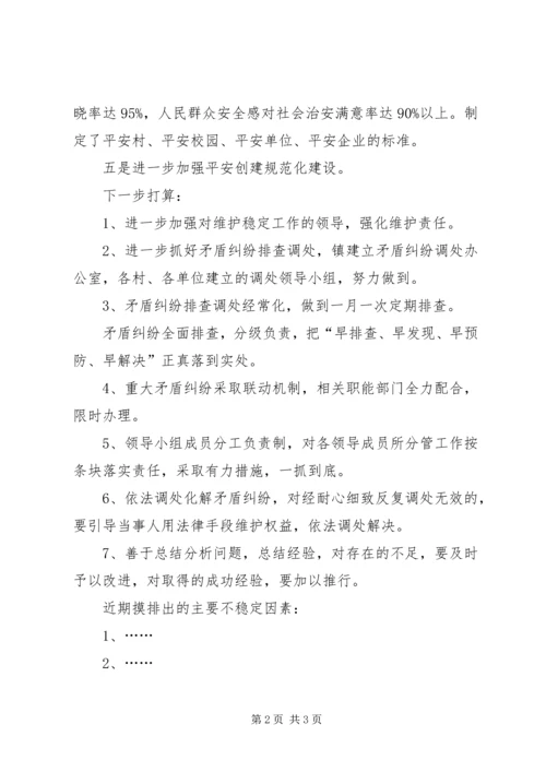 乡镇维护稳定工作总结.docx