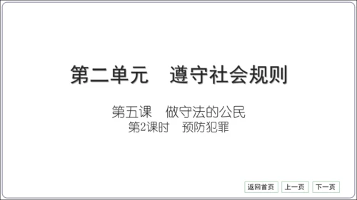 第二单元《遵守社会规则》核心考点基础过关与能力提升【统编八上道法期中期末复习】课件(共101张PPT