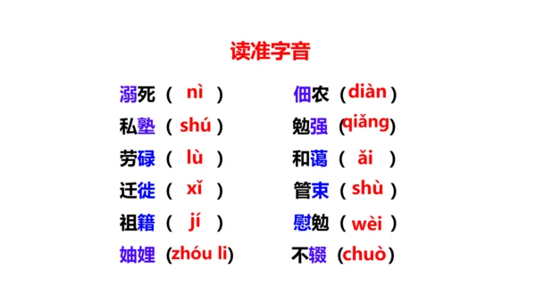 第14课《回忆我的母亲》课件