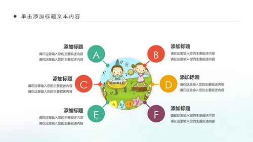 水彩手绘音乐艺术钢琴演奏培训教育教学PPT