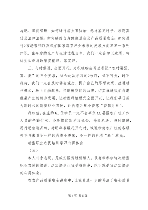 新型职业农民教育培训心得体会3篇_2.docx