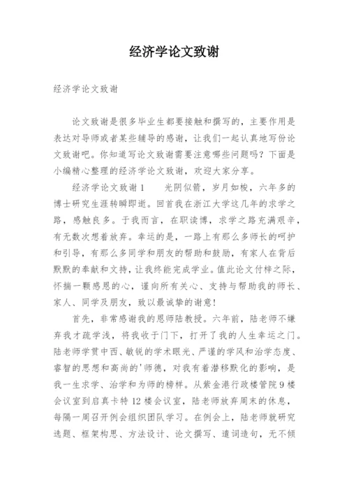 经济学论文致谢.docx