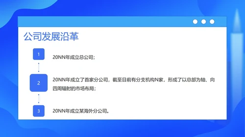蓝色卡通企事业校园招聘宣传汇报PPT模板