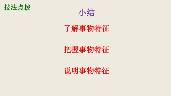 部编版八上语文第五单元写作《说明事物要抓住特征》课件