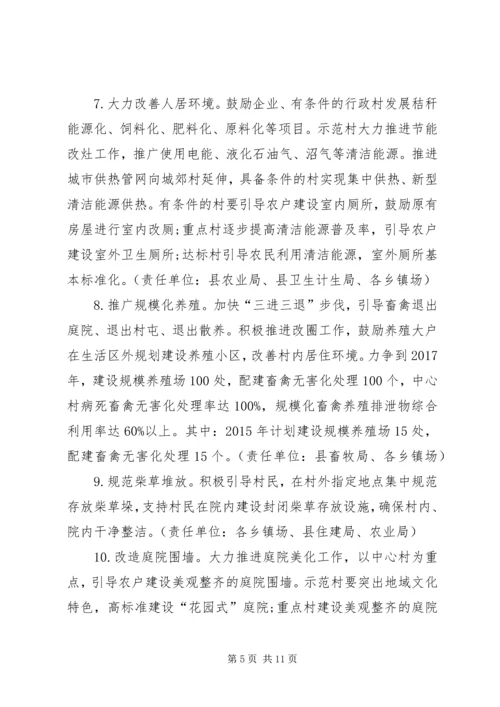 美丽乡村建设实施方案[精选合集] (2).docx