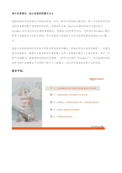 宠物行业研究报告-国产宠物药品发力在即-宠物医院市场格局初定.docx