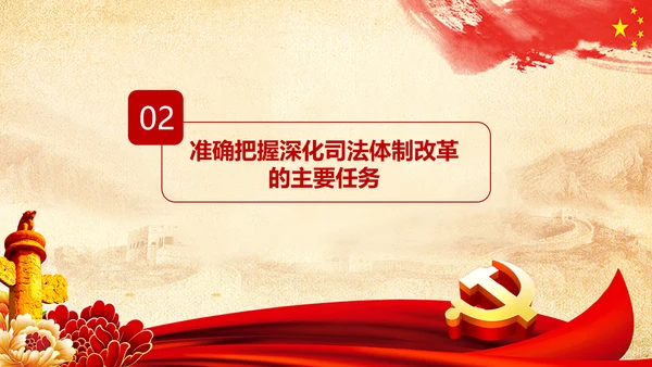坚定不移推进司法体制改革PPT法院检察院