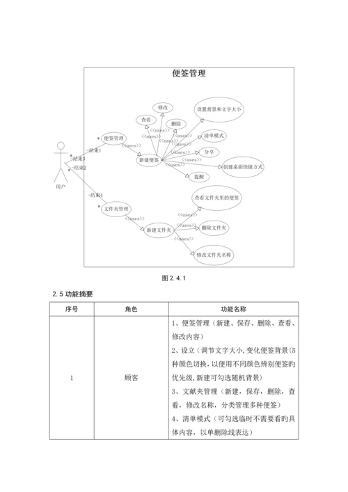 Android专项项目实训基础报告便签管理.docx