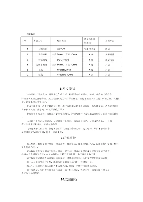 梯形水沟滑模施工工法