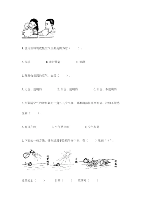 教科版一年级下册科学期末测试卷附参考答案（培优b卷）.docx