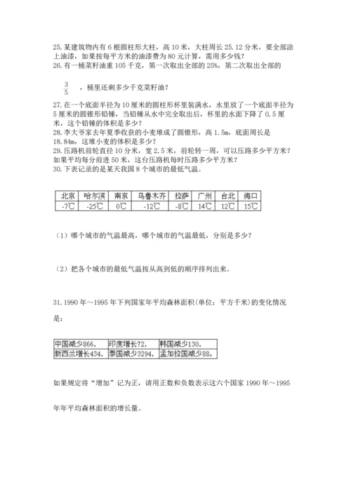 小升初数学应用题50道附答案.docx