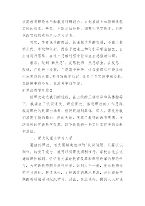 新课改教学总结.docx