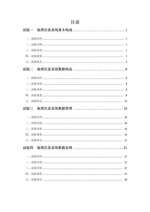 2023年地理信息系统概论实验报告.docx