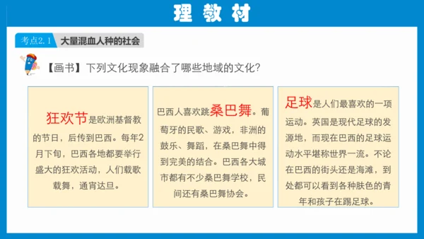 七下：美国、巴西（一轮复习课件30张） （人教版）