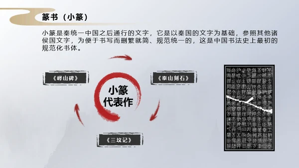 书法教学淡雅中国风通用PPT模板