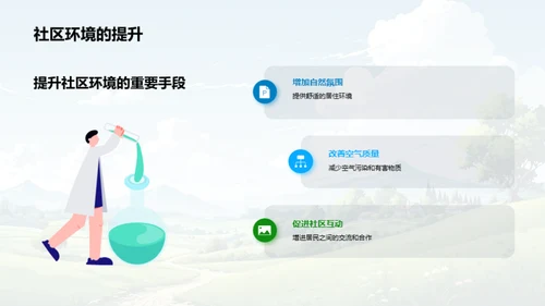 绿化社区从植树做起